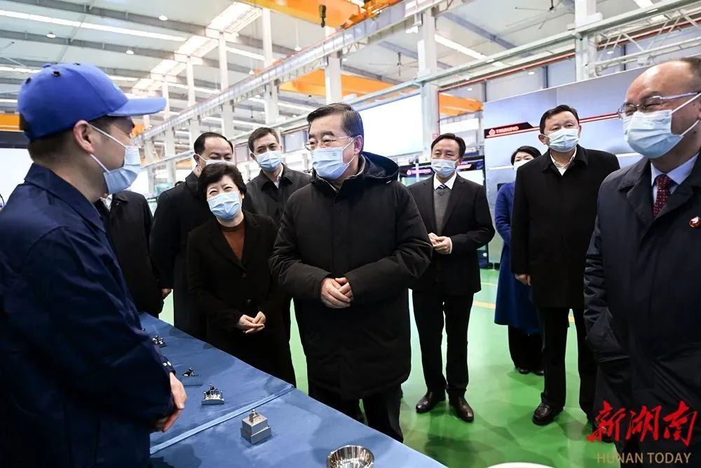 湖南省委書記張慶偉調(diào)研楚天科技